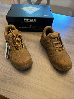 FIRST Tactical Men's Athletic Shoes in Coyote Brown